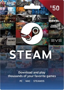 Steam Wallet Code 50$